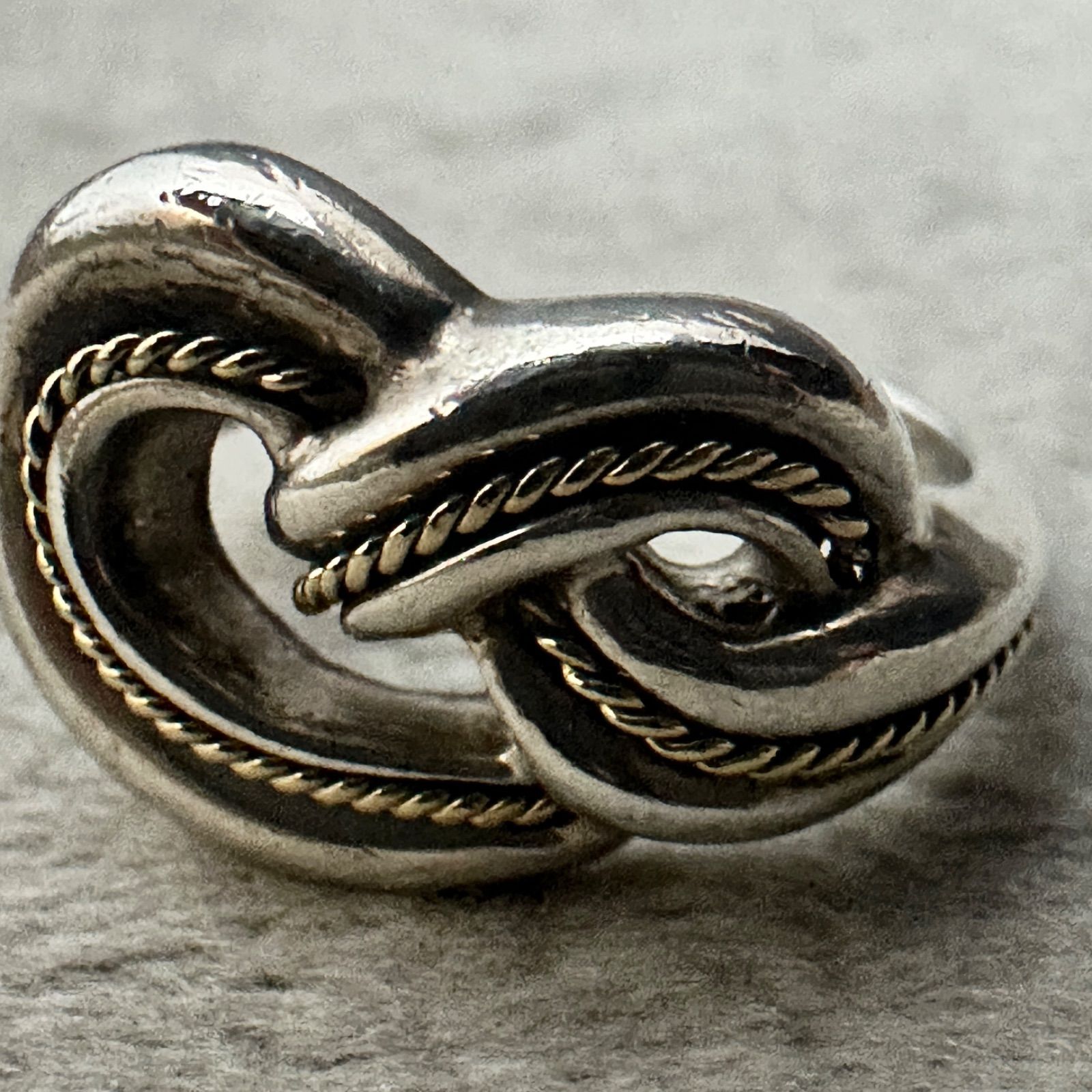 TIFFANY & Co. 1990s 約9号 オールドティファニー リング ツイスト