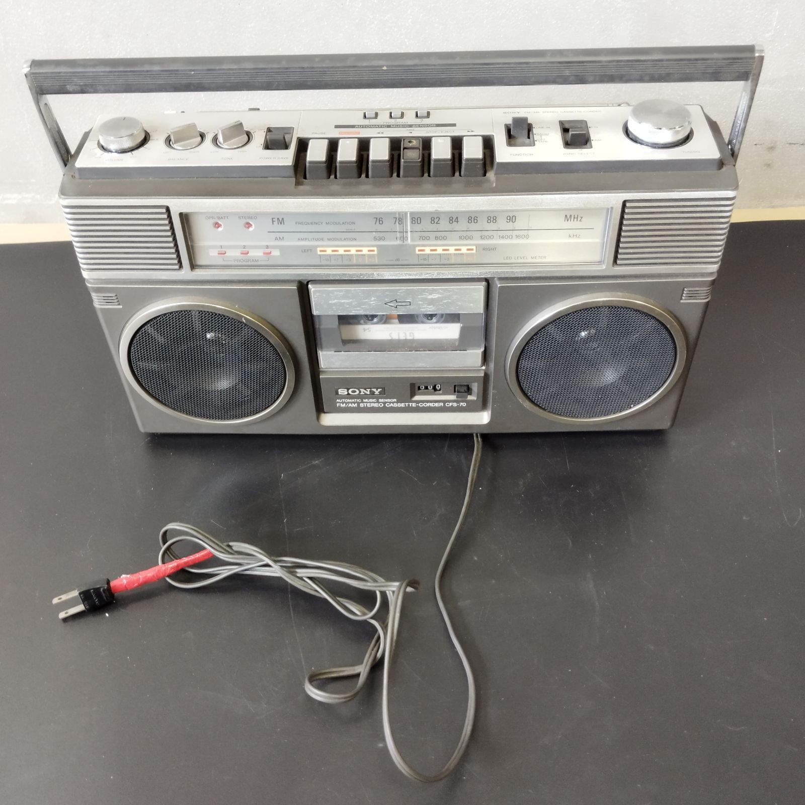 SONY／ラジカセ／CFS-70Ⅱ／メンテ済み／メンテセット 2026年最新