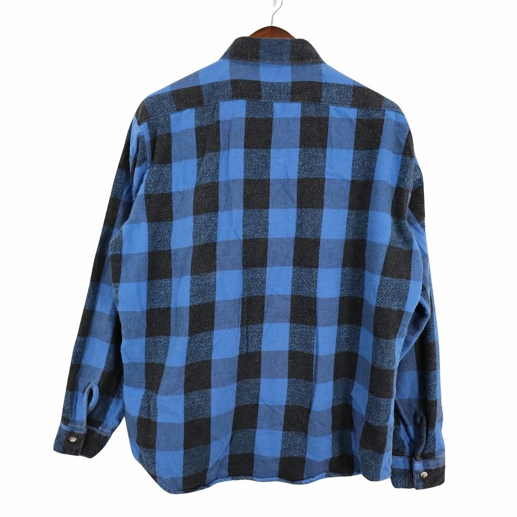 80年代 USA製 FIVE BROTHER ファイブブラザー ネルシャツ 長袖シャツ