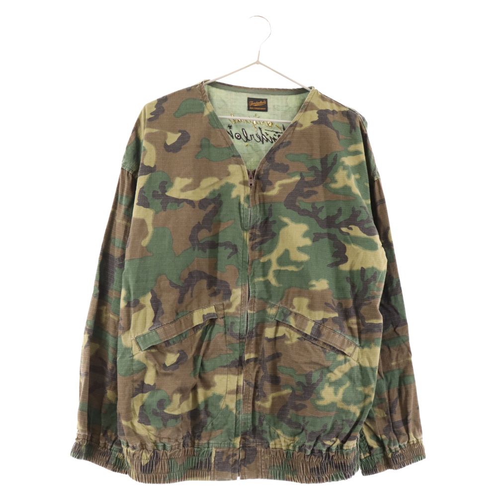 TENDERLOIN (テンダーロイン) 20SS ZIP UP WORK JACKET CAMO ジップ