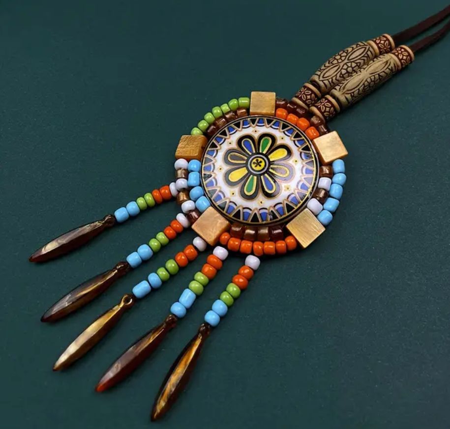 エスニックレディースネックレス✨️新品 ネックレス ボヘミアン