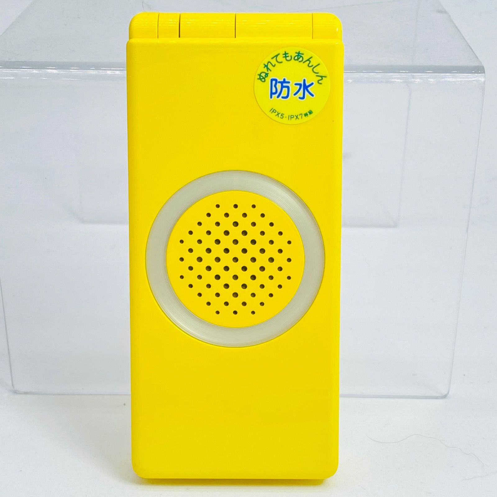 docomo キッズケータイ F-05A Yellow モックアップ 模型 - メルカリ