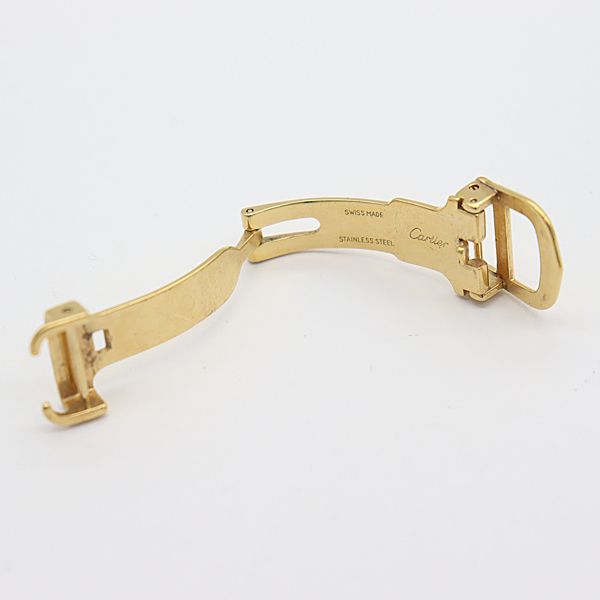 カルティエ 純正尾錠 Dバックル ゴールド 12mm用 レディース腕時計用