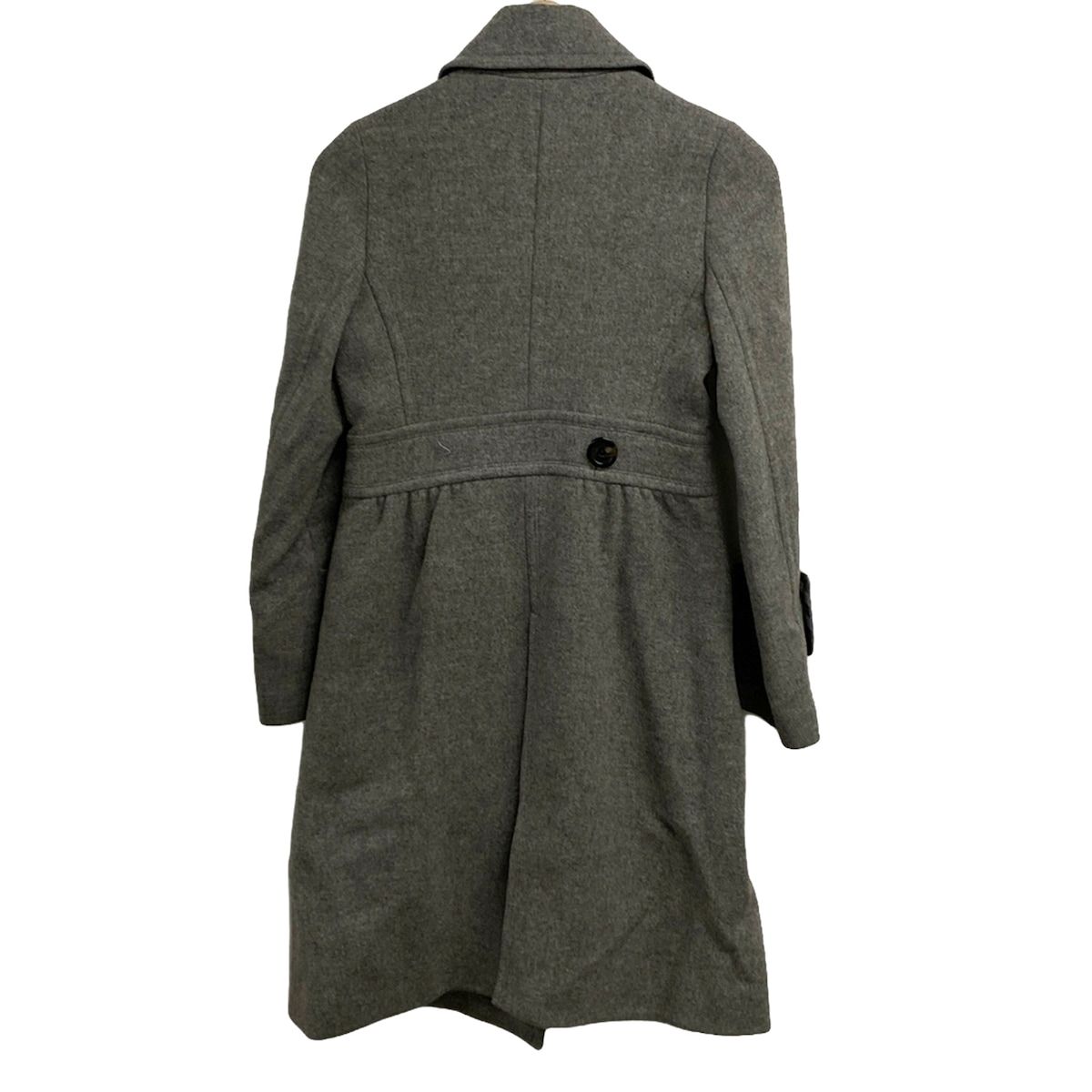 バーバリーブルーレーベル コート グレー 38 レディース Burberry Blue