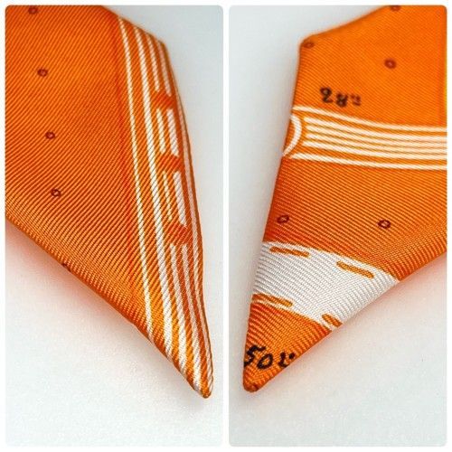 未使用品 エルメスHERMESのシュシュ ツイリー エルメス シュシュ