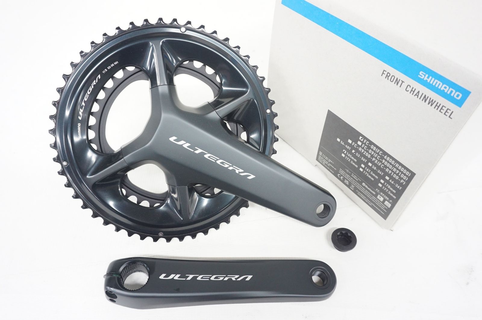 新品FC-08 アルテグラ 50-34T 165mm Shimano Ultegra FC-08 11 Speed