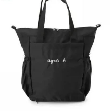 agnes b.】アニエスベー バッグ 2WAYマザーズバッグ トート リュック