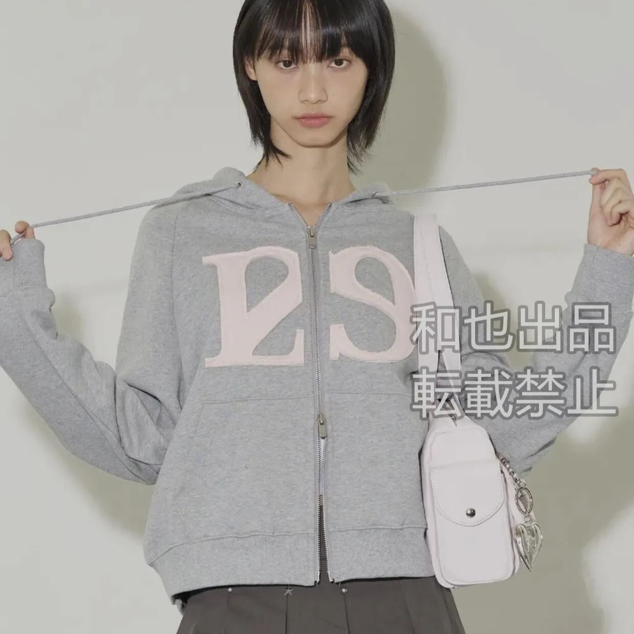 ILLIGO 129 LOGO PATCH HOODIE ZIP-UP ILLIGO イリゴ トップス