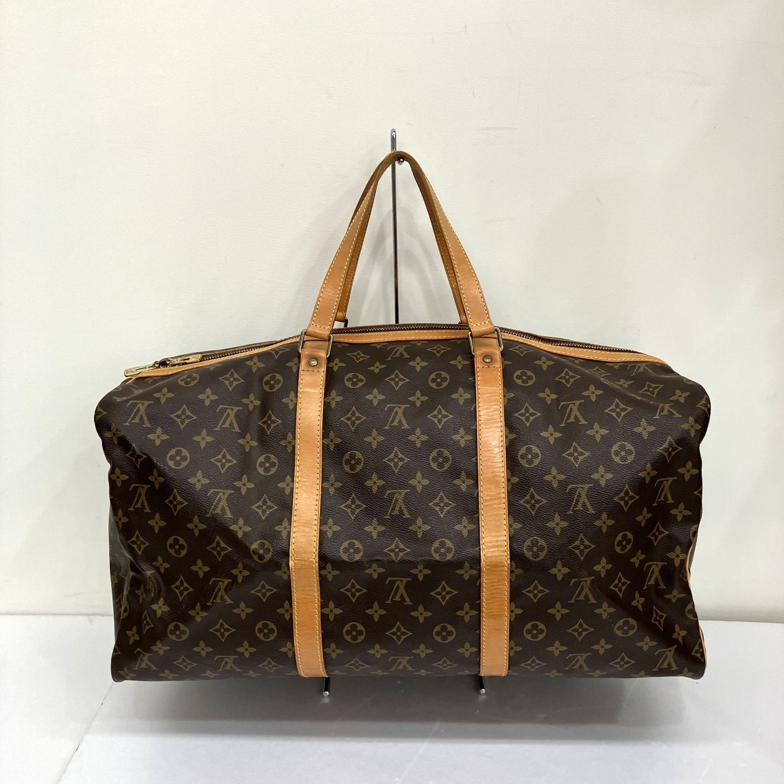 即購入OK!美品ヴィトン モノグラムサックスプール55 ボストン バッグ