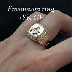 米国 金メッキ アーミーリング US Army 白頭鷲 米陸軍 紋章 クラシック