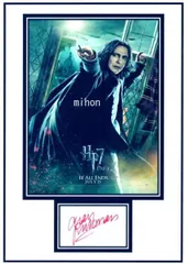 2026年最新】アランリックマン サインの人気アイテム - メルカリ