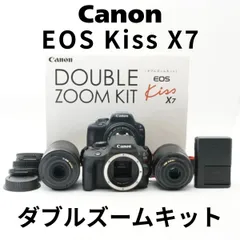 2026年最新】canon eos kiss x7 ダブル ズーム キット 中古の人気