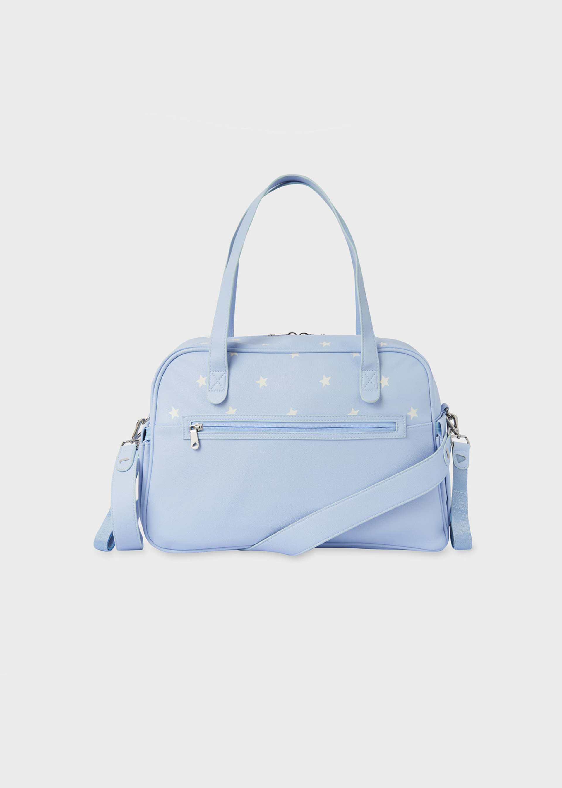 Stars Diaper Bag Baby blue | Mayoral ®
