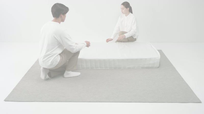 寝返りしやすいマットレス 高密度ポケットコイル | 無印良品