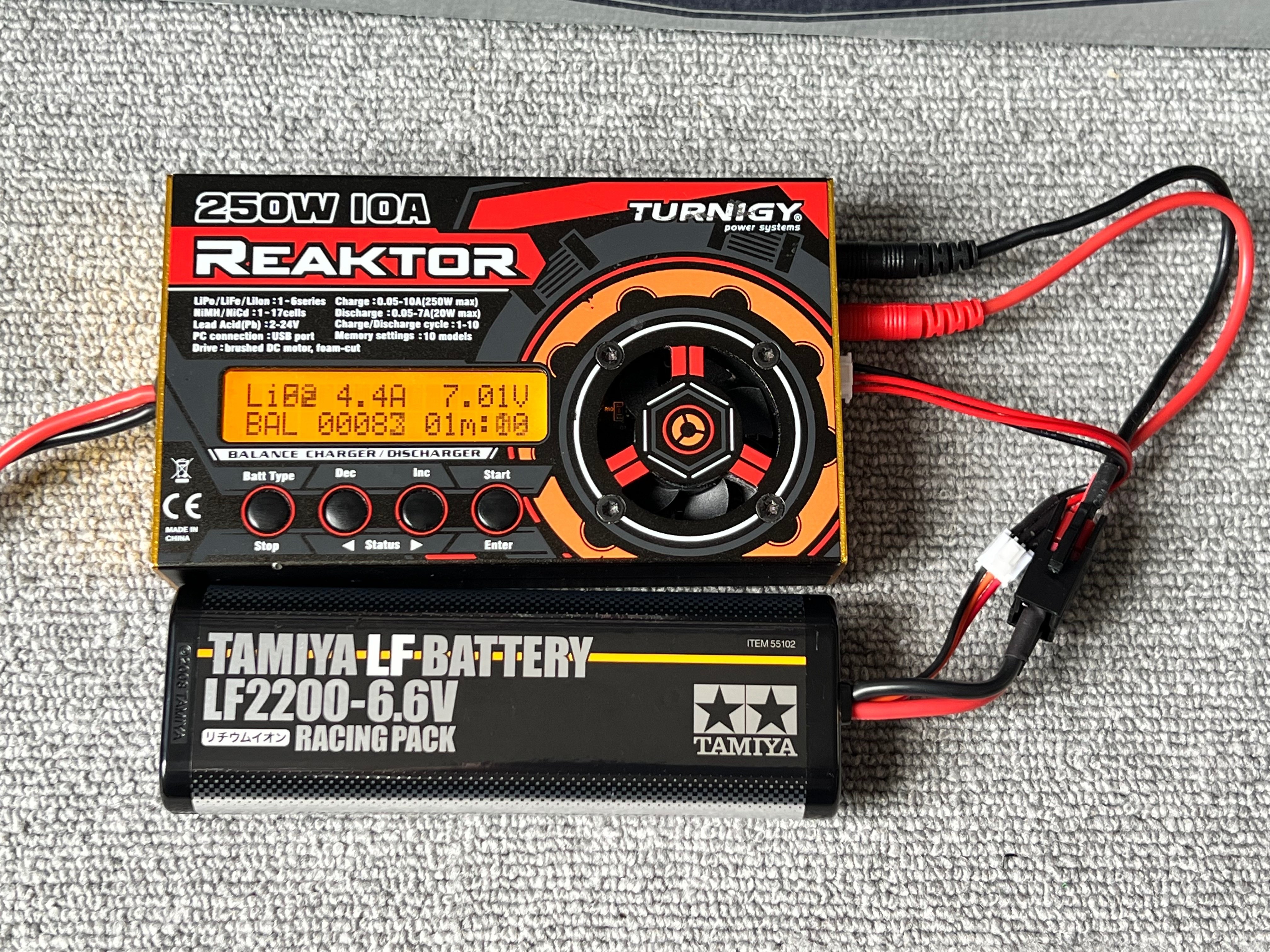 備忘】タミヤ LF2200バッテリーの充電に必要なもの｜みぞ