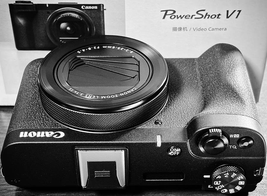 写真しか撮らない人の Canon PowerShot V1インプレッション｜borichan