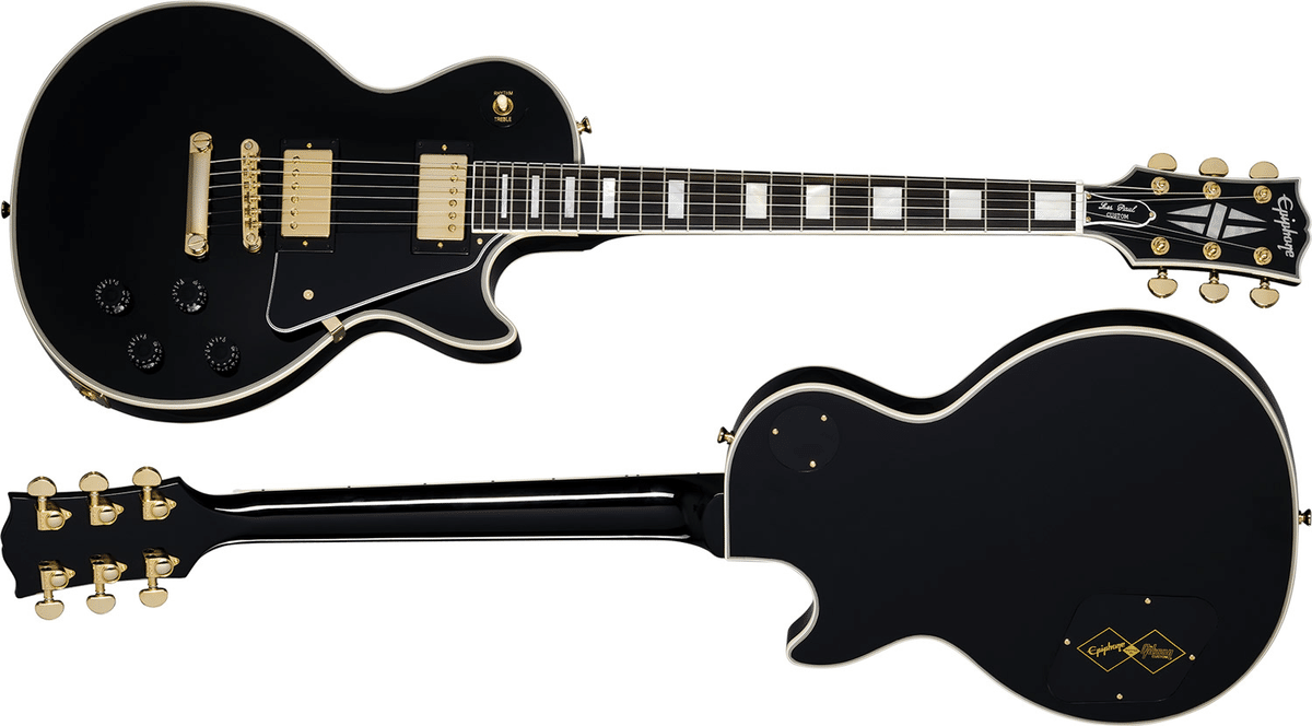 一番人気のエボニー！エピフォン×ギブソン・カスタムショップで実現