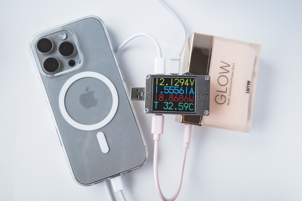 3分まとめ｜Lofree Glow Power Bank レビュー｜透明ボディ×LEDで