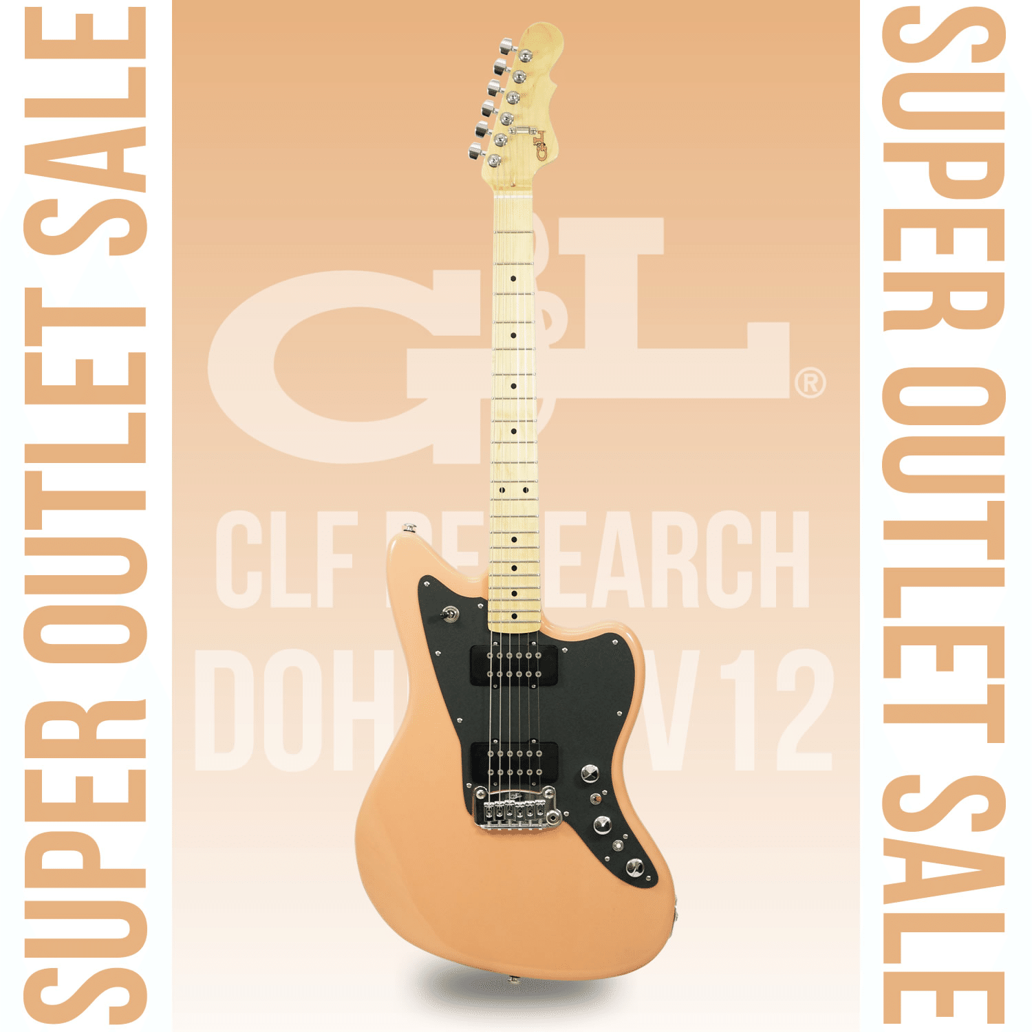 G&L祭り！USAメイドの「CLF Research DOHENY V12」がアウトレット超