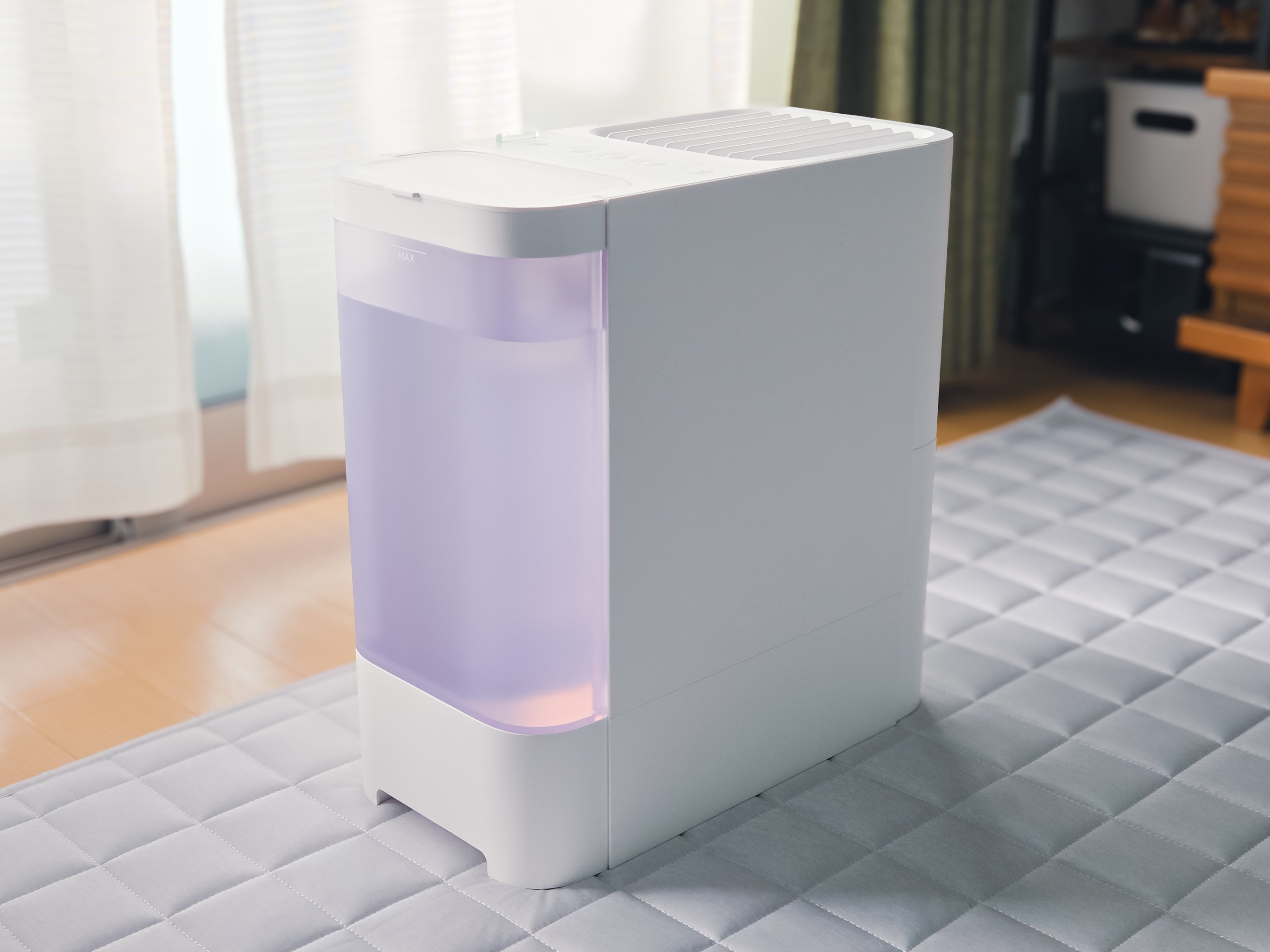 SwitchBot気化式加湿器レビュー】乾燥する季節にうるおいを。│毎日