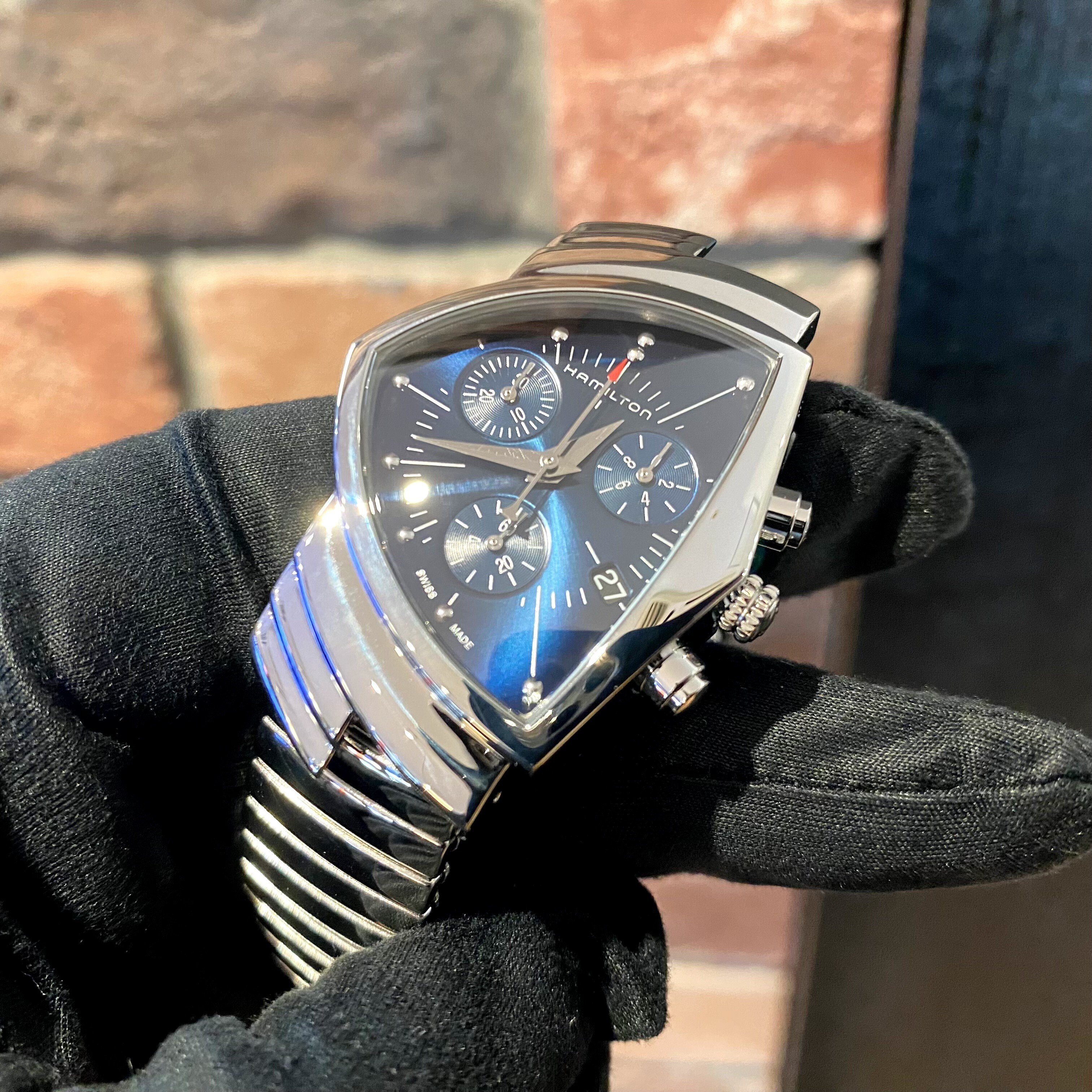 新作】ハミルトンベンチュラ『ブルースウェードシューズ』