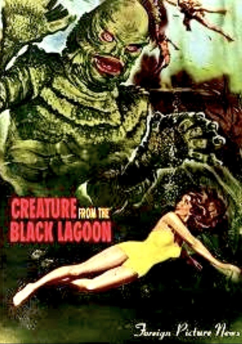 1970年代Penn-Plax社 大アマゾンの半魚人 と沈没船 1970年代Penn-Plax