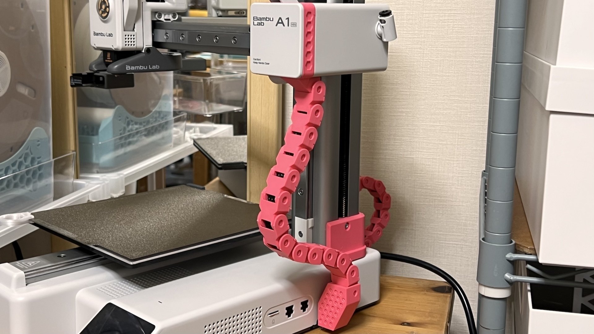 3Dプリンターのそうびひん（Bambu A1 mini編）｜はやしたろう