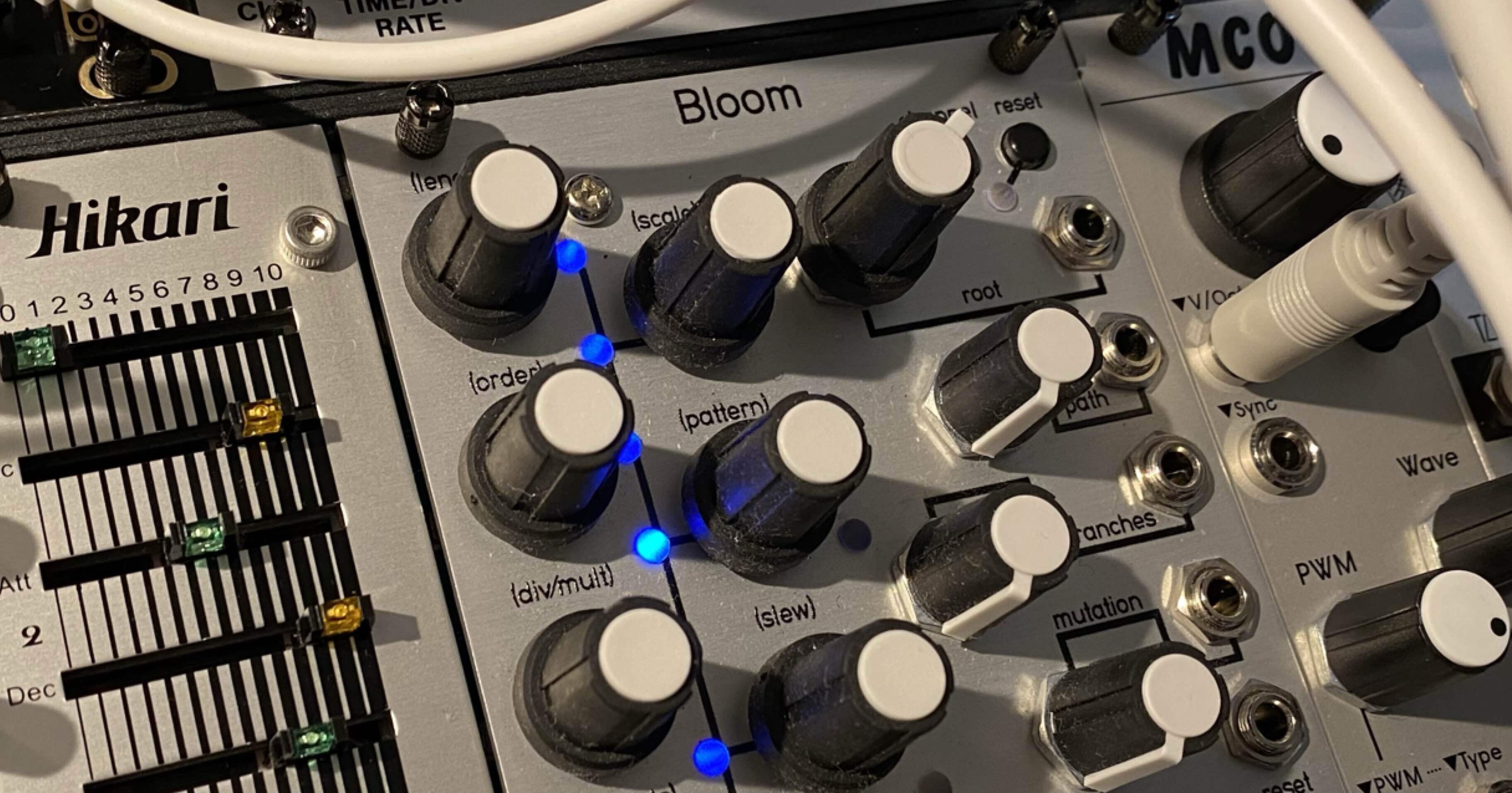 モジュラーシンセ】シーケンサー Qu-Bit BLOOMの使い方（備忘録