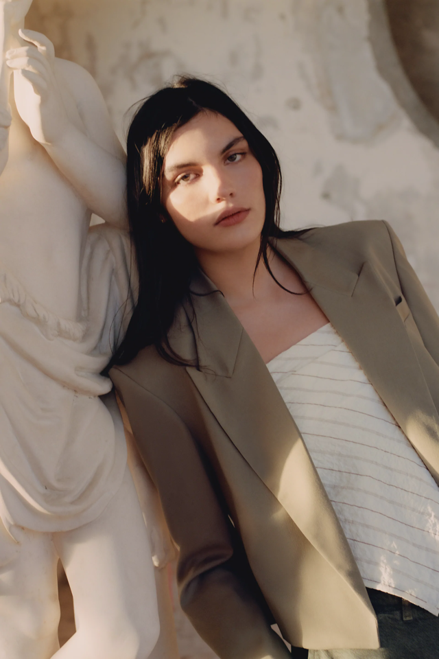 ZARA(ザラ)の「オーバーサイズ クロップド ブレザー」 - PARTE