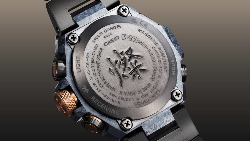 G-SHOCK”世界限定800本、燦々と輝く日本刀をモチーフにした“MR-G”～刃