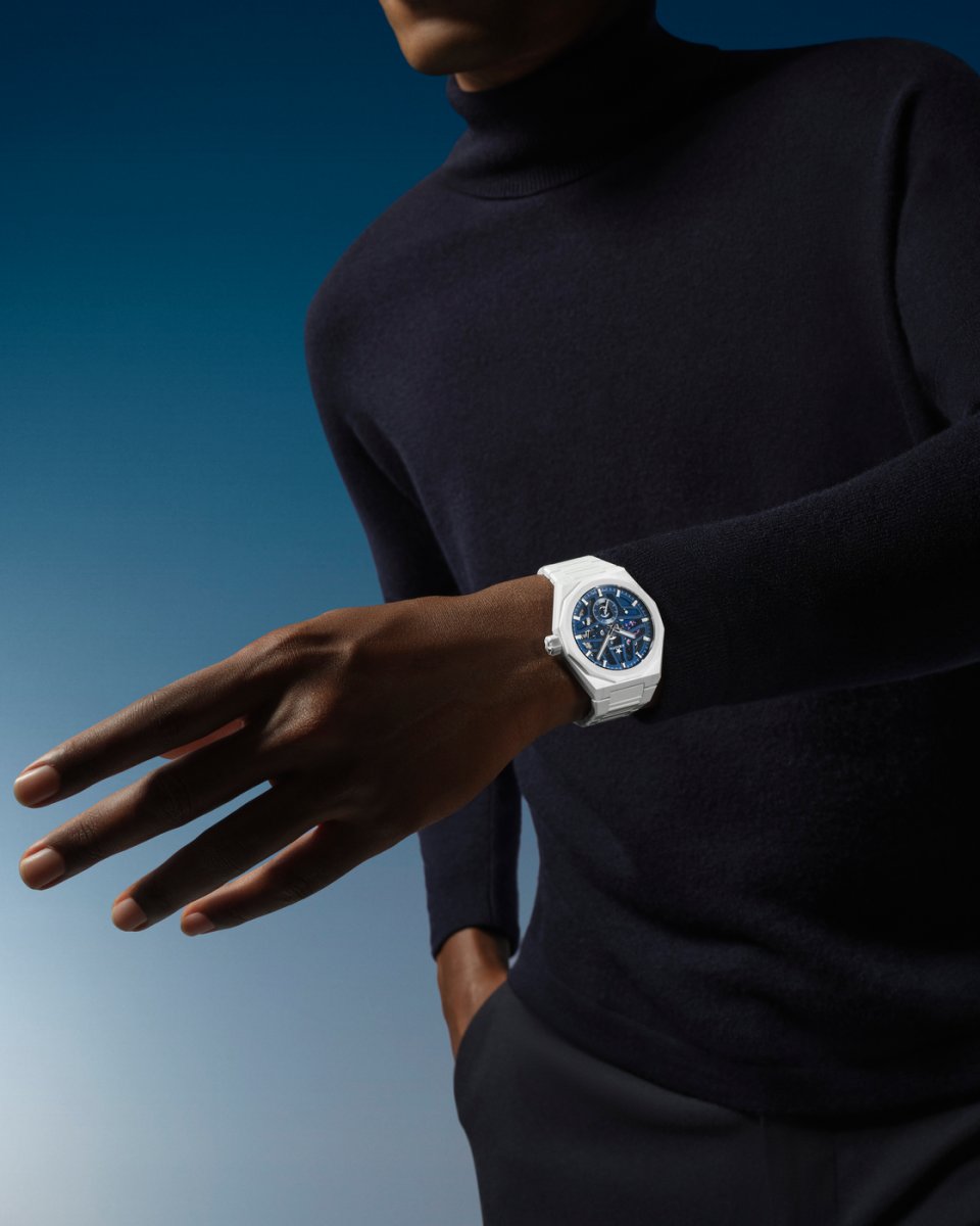 ゼニスが「デファイ スカイライン スケルトン」のホワイトセラミック