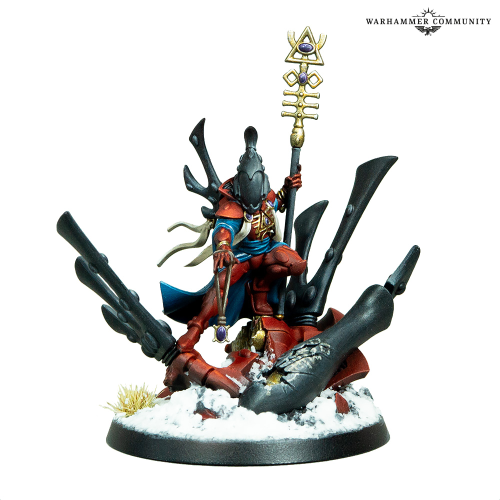 The new Warhammer+ subscriber miniatures painted by the team