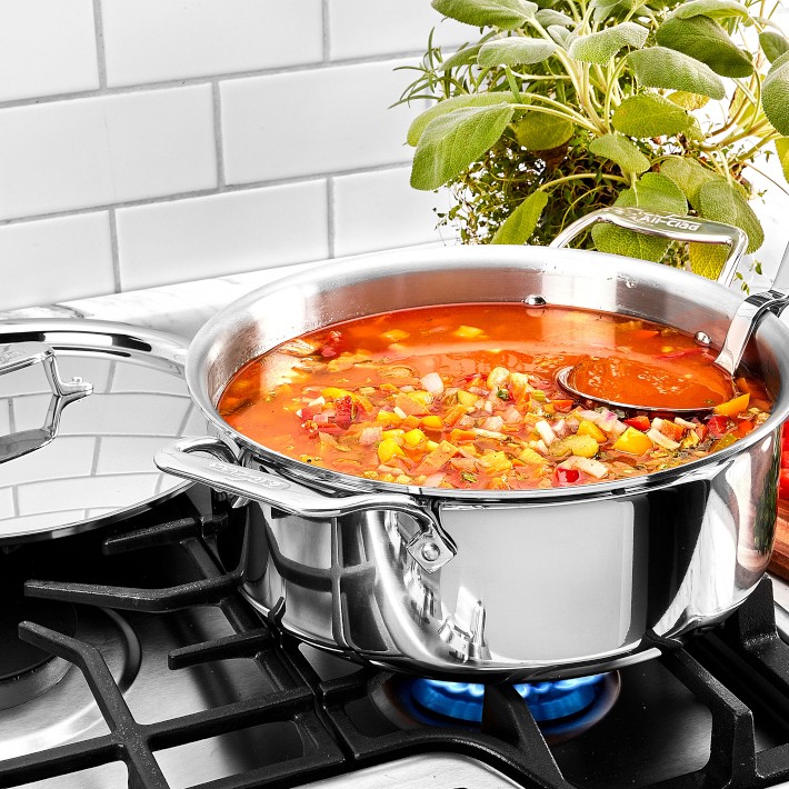 All-Clad d5 Stainless-Steel Ultimate Soup Pot with Ladle