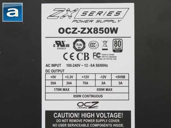 OCZ ZX Series 850W (Page 2 of 4) | Reports | APH Networks