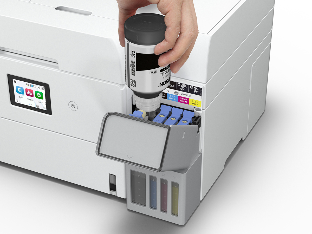 エプソン、エコタンク搭載モデルの新製品として2機種のA4複合機を発売