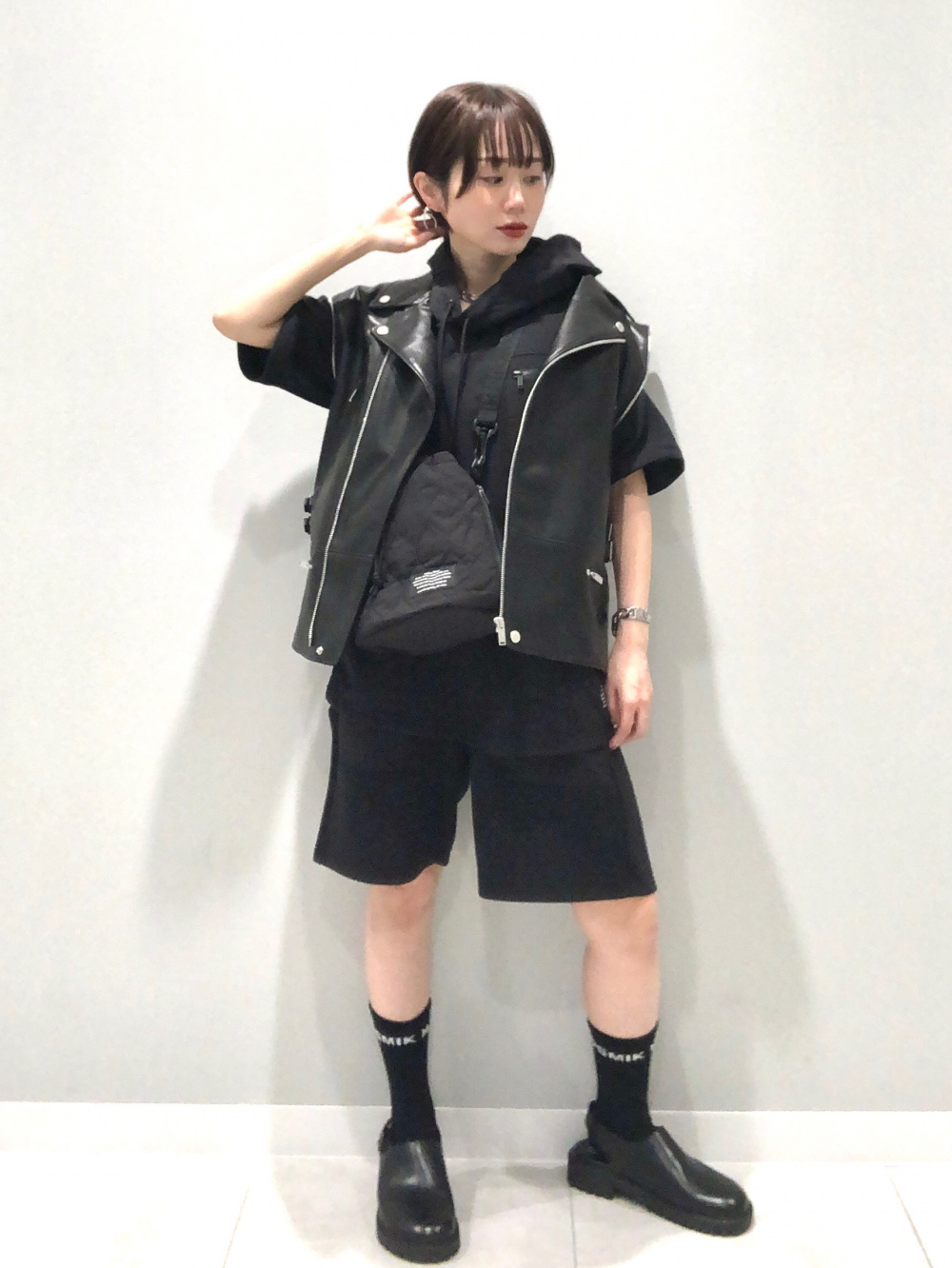 ダブルフェイスショーツ UNDERCOVER(セットアップ可能)、2WAY