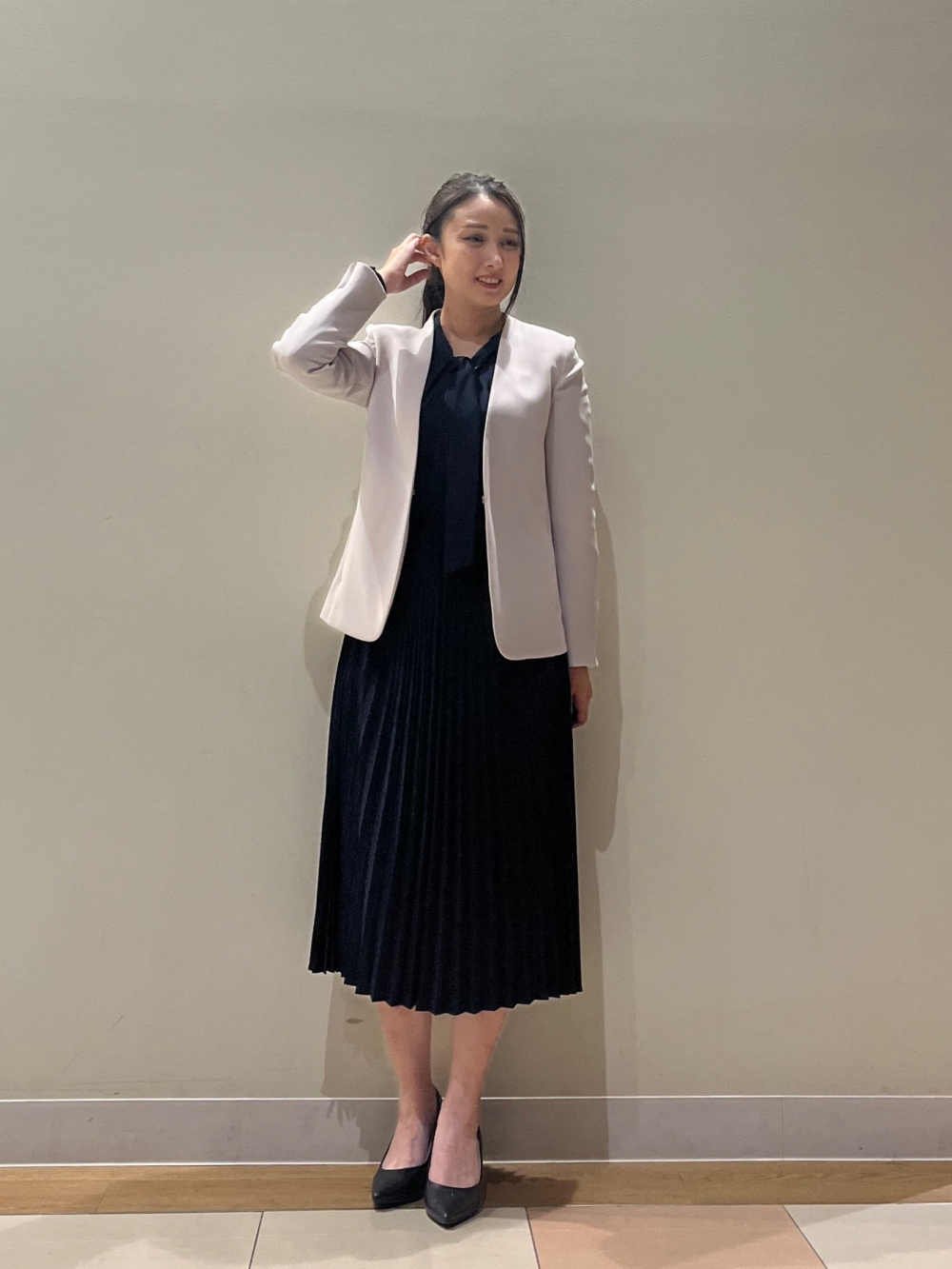 2024年モデル トリアセブレンドカラーレスジャケット、ホール