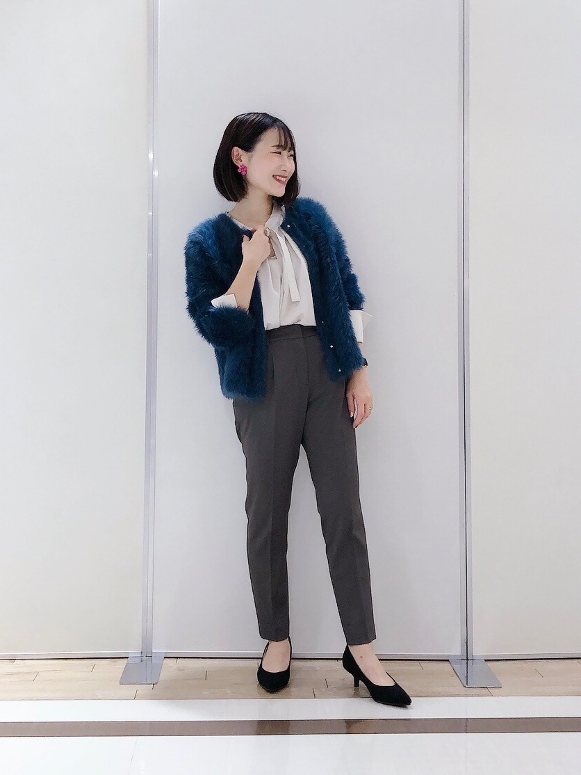 コンフォートリュクステーラードジャケット、PLUS STYLE パンプス」の