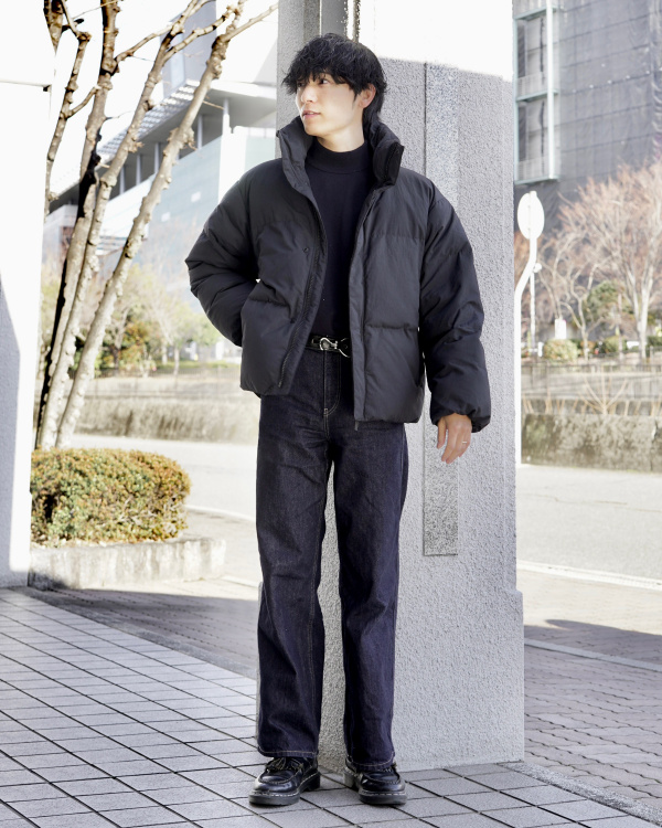 パデッドボリュームジャケット（メンズ）の着用コーディネート一覧