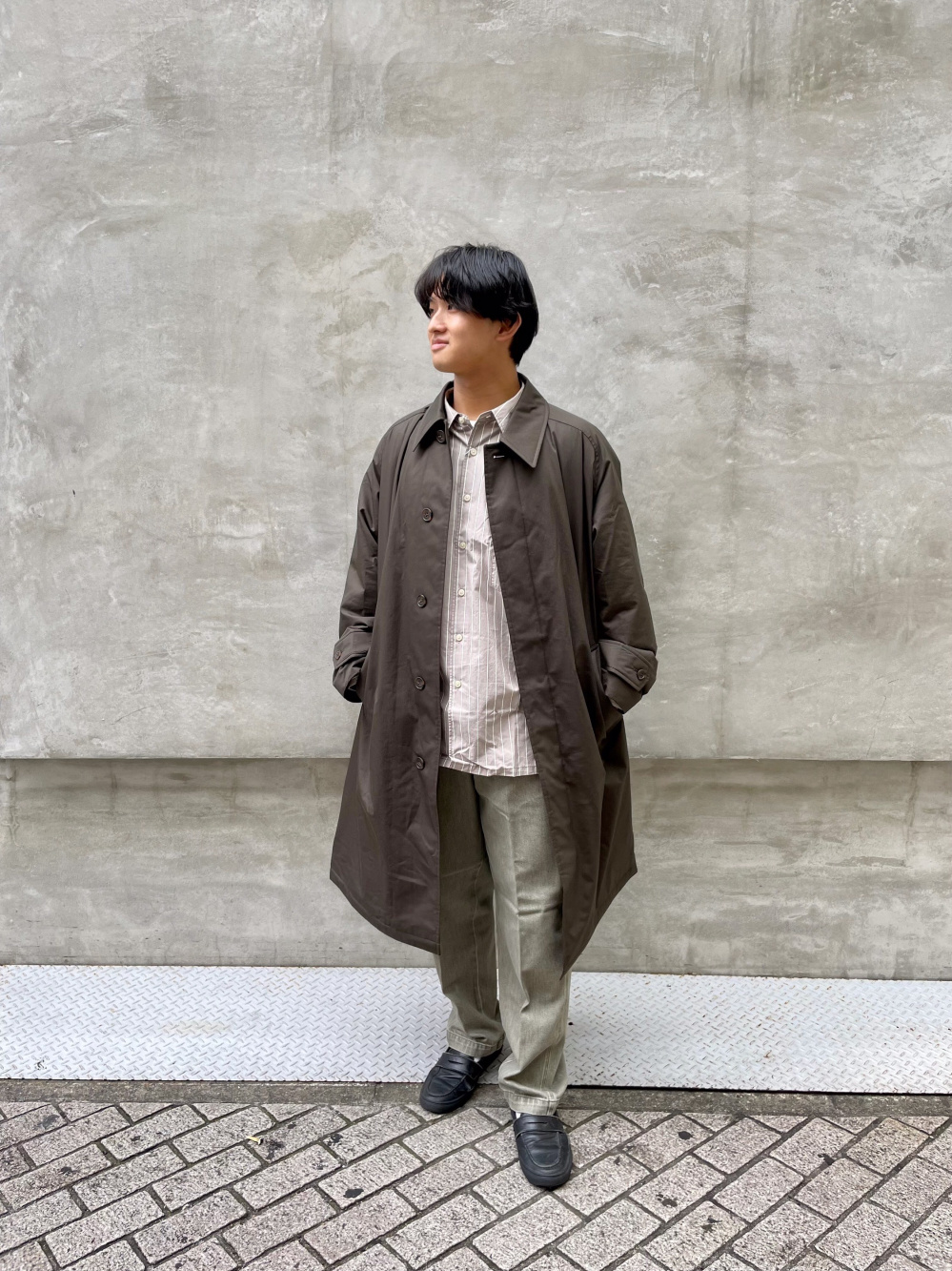 パデッドステンカラーコート」の着用コーディネート| ユニクロ公式