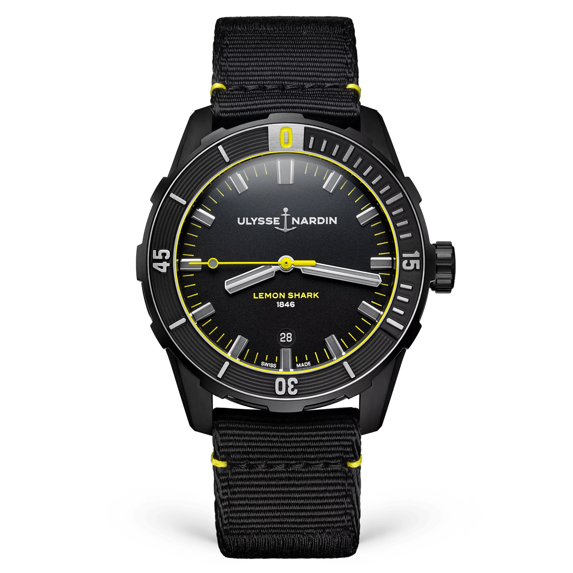 時計 ダイバー レモンシャークー 42MM 8163-175LE/92-LEMONSHARK