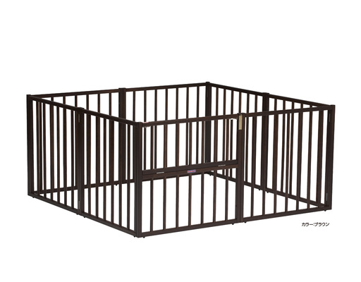 サワベビー | ウッドサークル(ナチュラル)［ベビーサークルレンタル