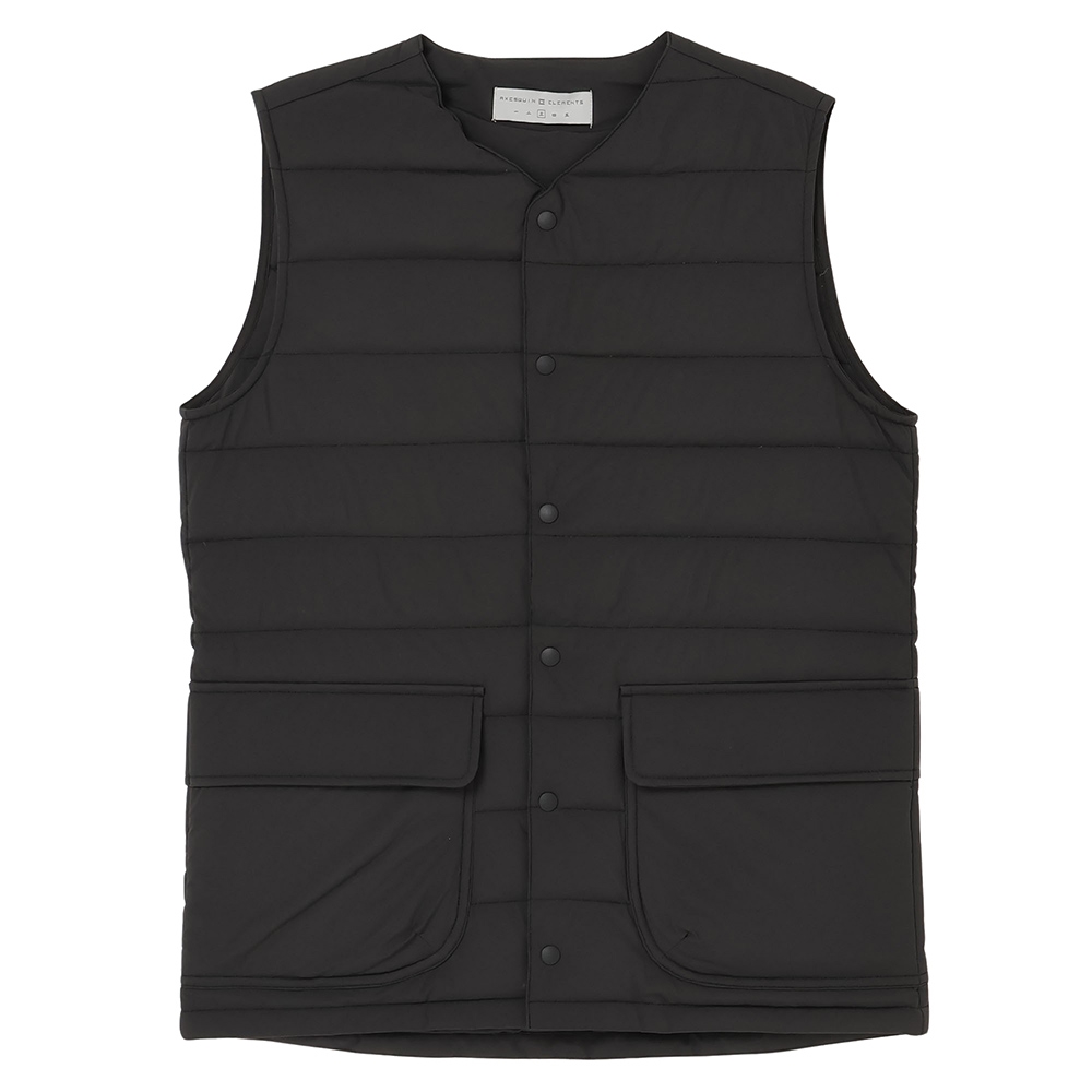 ストレッチのダウンベスト | AXESQUIN ELEMENTS | インナーにも