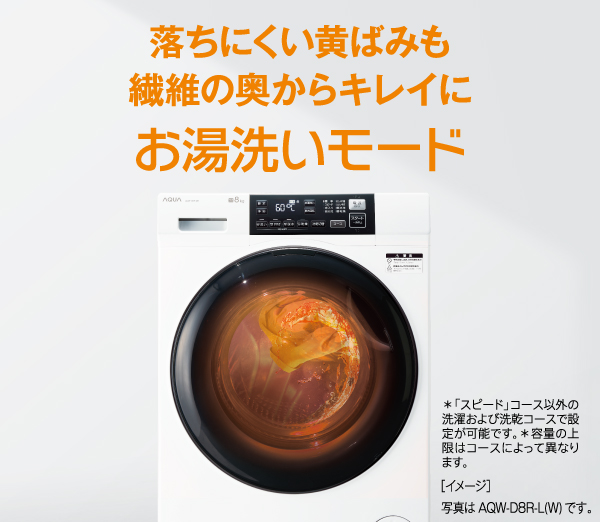 AQW-D8R-L/AQW-D8R-R | アクア株式会社（AQUA）｜生活家電