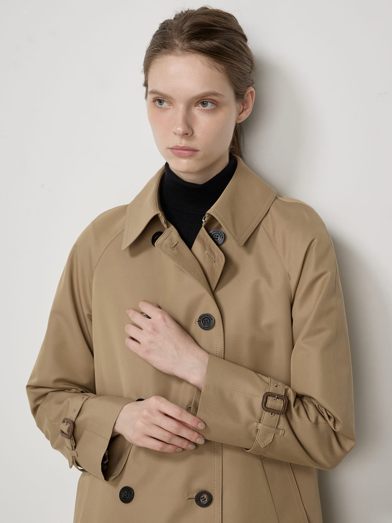 MIMI】A LINE TRENCH COAT