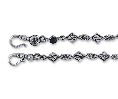 透かしアラベスクブレスレット（FB-004F/BZ） – AQUA SILVER