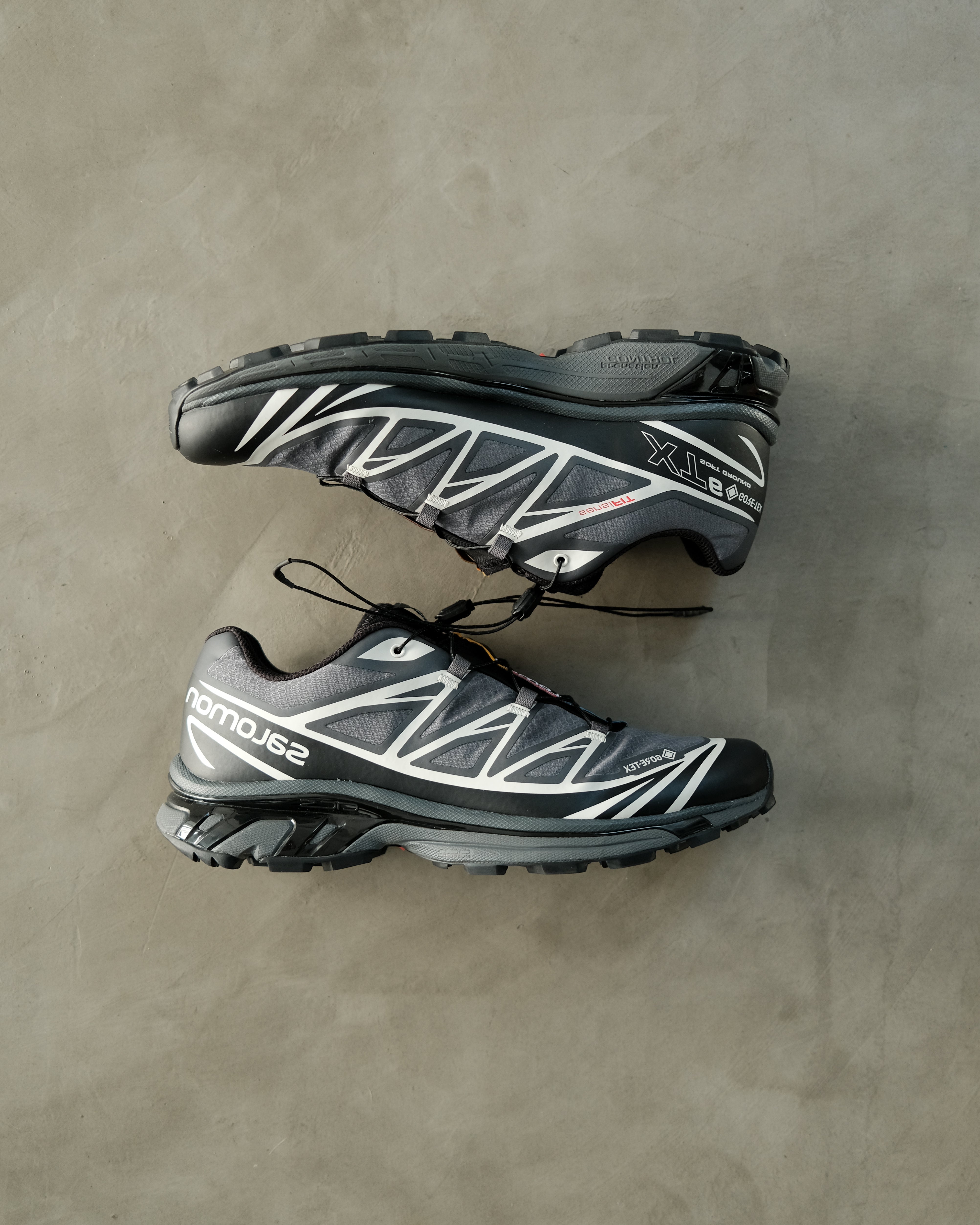 SALOMON Xt-6 Gore Tex Black Lunar Rock – Around The Shoes