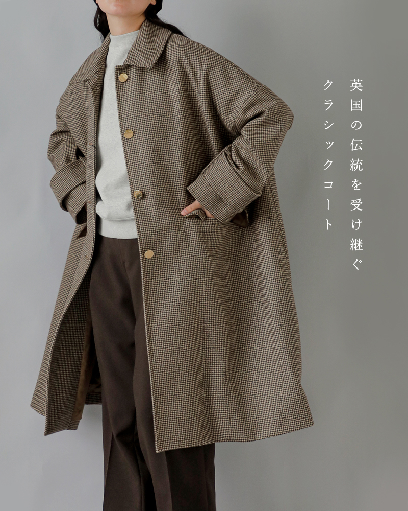 30%OFF】MACKINTOSH マッキントッシュ ウール ハンビー メタルボタン