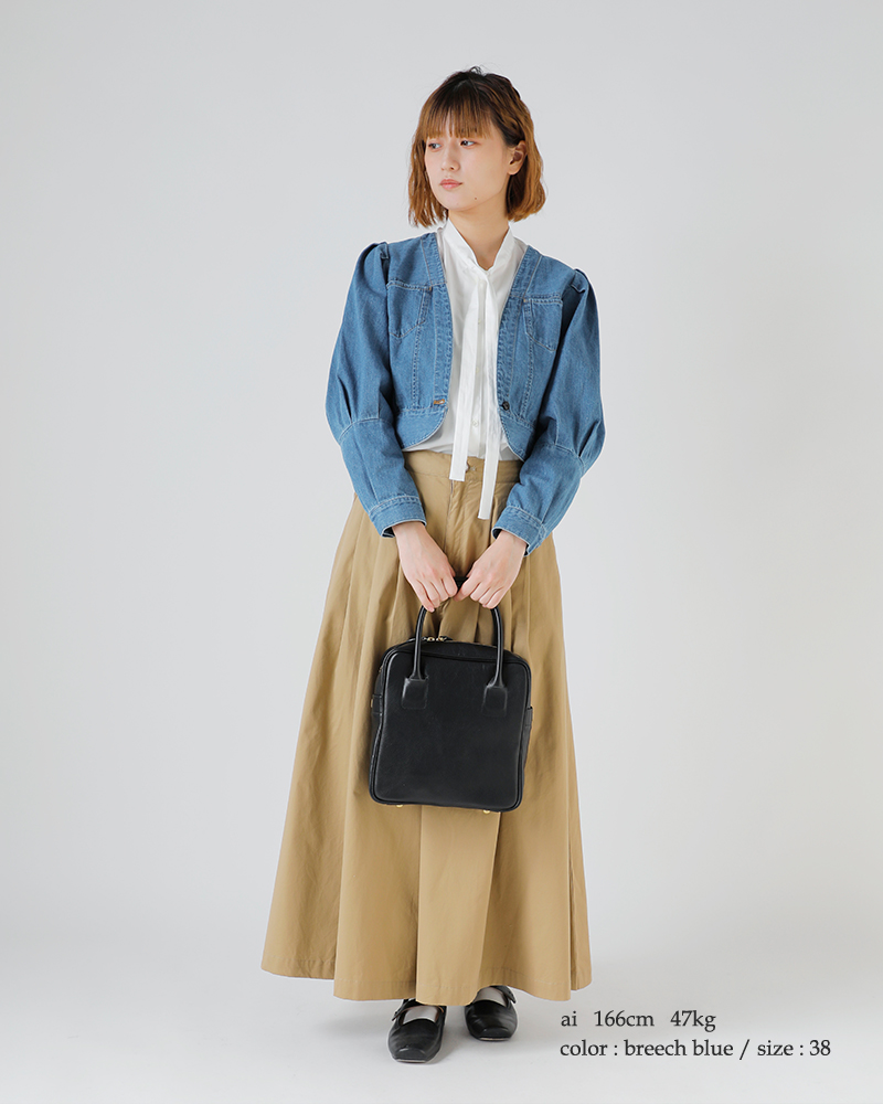 Si-Si-Si スースースー コットン デニム ヴィクトリアン ジャケット