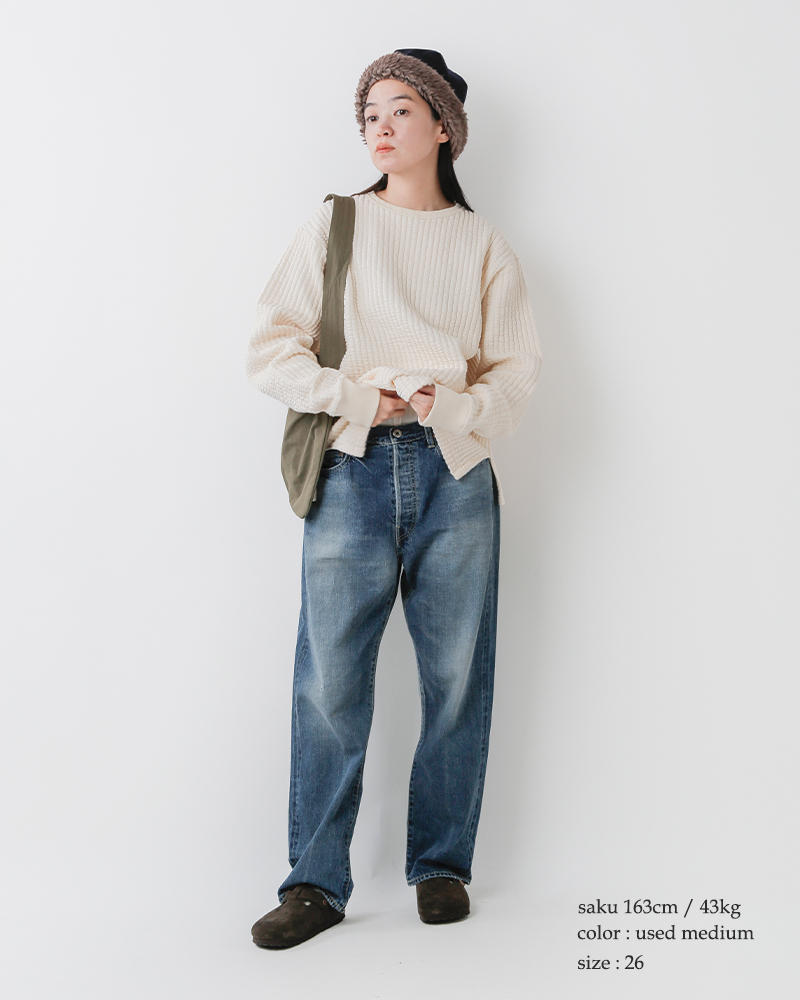 chimala チマラ セルビッチ デニム ヴィンテージ ストレートカット